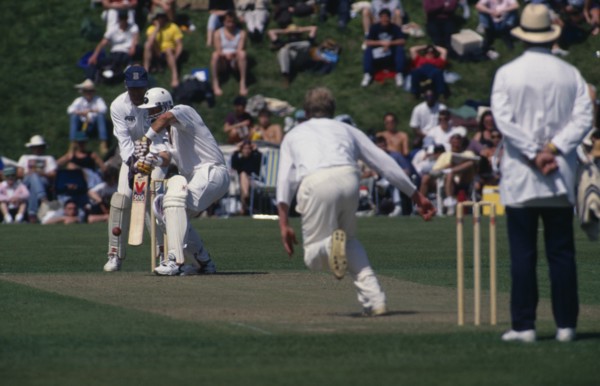 20085193 SPORT Ball Games Cricket Arundel. West Sussex. Duchess of Norfolk s Eleven playing against New Zealand