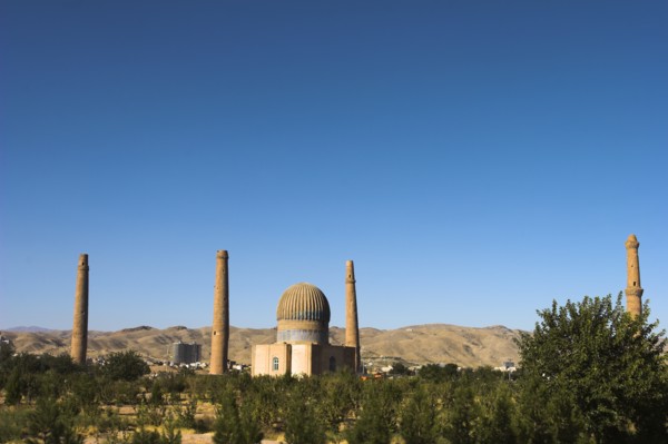 AFGHANISTAN, Herat, "The Mousallah Complex, Gaur Shad 's Mausoleum Part of the Mousallah Complex
