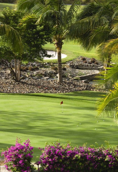 WEST INDIES, St Vincent & The Grenadines, Canouan, Raffles Resort Trump International Golf Course