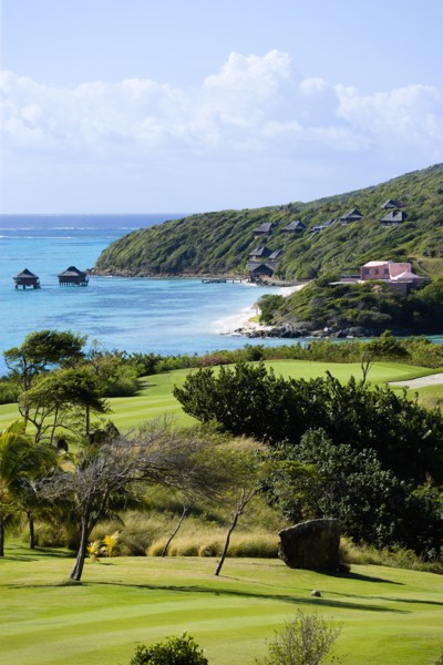 WEST INDIES, St Vincent & The Grenadines, Canouan, Raffles Resort Trump International Golf Course