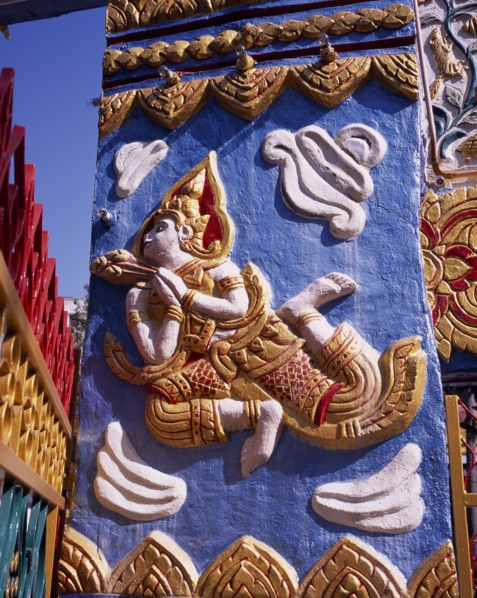 MALAYSIA, Penang, Georgetown, "Wat Chayamangkalaram also known as Wat Buppharam,  large Thai temple