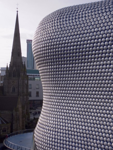 ENGLAND, West Midlands, Birmingham, Exterior of Selfridges department store in the Bullring