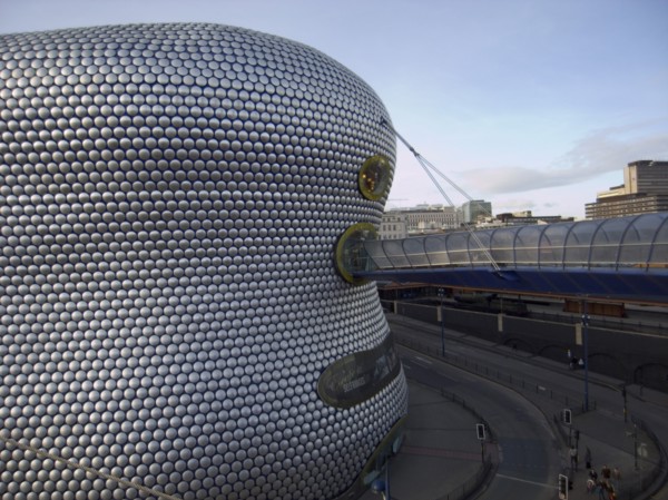 ENGLAND, West Midlands, Birmingham, Exterior of Selfridges department store in the Bullring