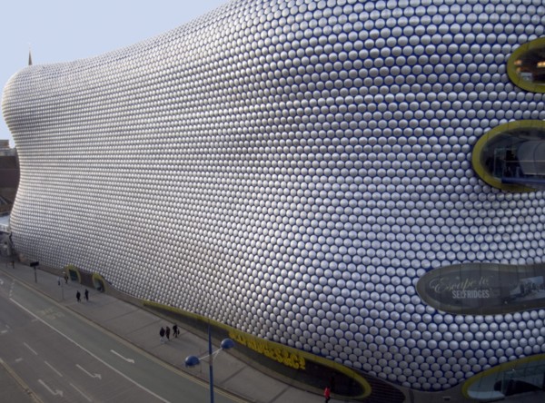ENGLAND, West Midlands, Birmingham, Exterior of Selfridges department store in the Bullring