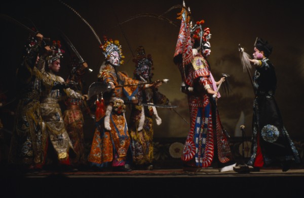 CHINA, Shanxi, Taiyuan, Performers in traditional Chinese opera banished during the Cultural