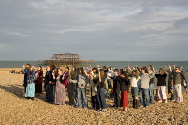 ENGLAND, East Sussex, Brighton, "Summer Solstice Open Ritual to celebrate the longest day, based on