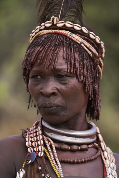 ETHIOPIA, Lower Omo Valley, Turmi, "Hama Jumping of the Bulls initiation ceremony, ETHIOPIA, Lower