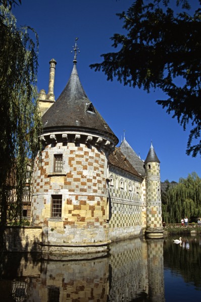 FRANCE, Calvados, Normandy, "Chateau de St-Germain-de-Livet, Normandy, France "