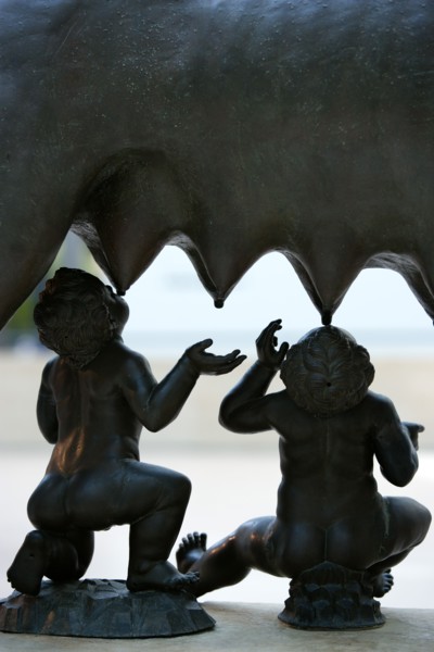 ITALY, Lazio, Rome, The Palazzo dei Conservatori part of the Capitoline Museum with Romulus and