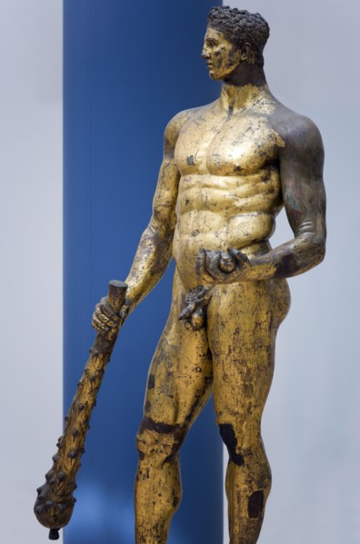 ITALY, Lazio, Rome, The Palazzo dei Conservatori part of the Capitoline Museum with the gilded