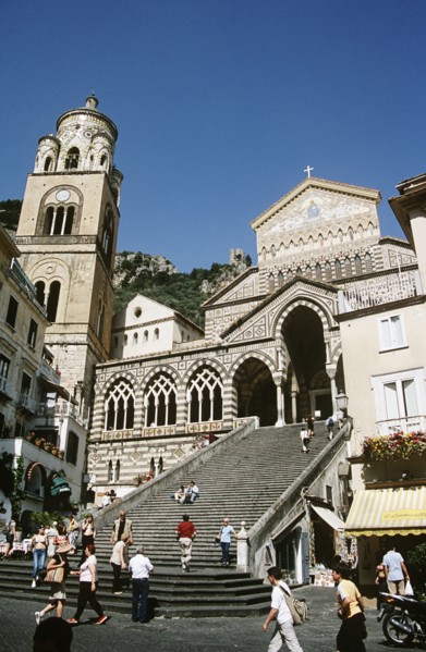 ITALY, Campania, Amalfi Coast, "Amalfi Cathedral, Duomo Di Sant Andrea"