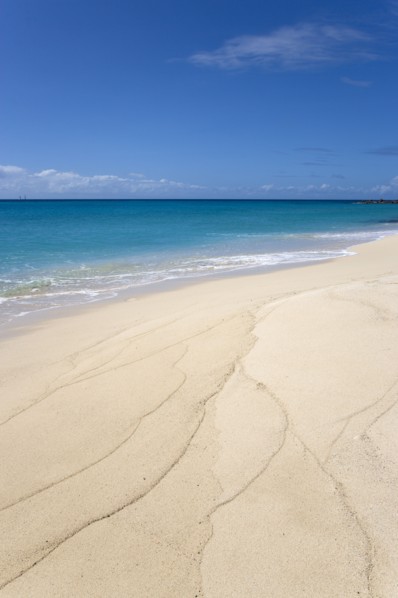 WEST INDIES, St Vincent And The Grenadines, Canouan Island, South Glossy Beach in Glossy Bay with