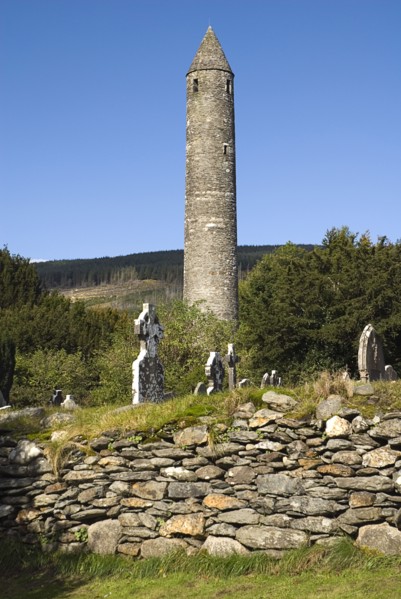 20093568 IRELAND Wicklow Glendalough Round Tower