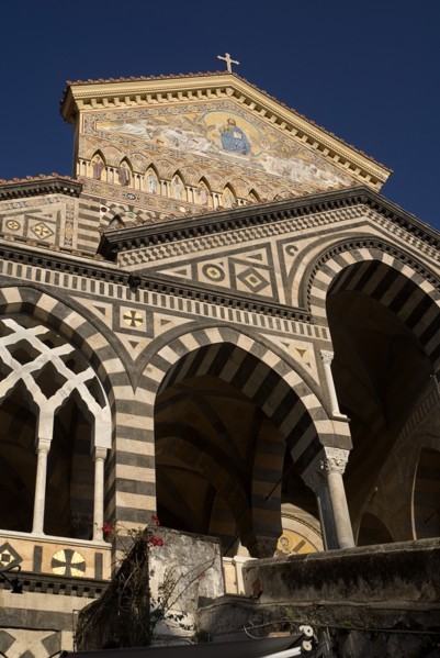 20093634 ITALY Campania Amalfi Facade of the Duomo di Sant Andrea