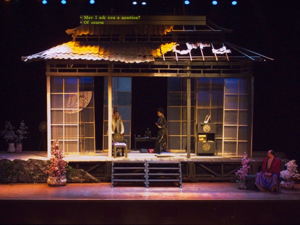 ENGLAND, East Sussex, Brighton, Dome theatre perfromance of Pucini’s Madame Butterfly opera.
