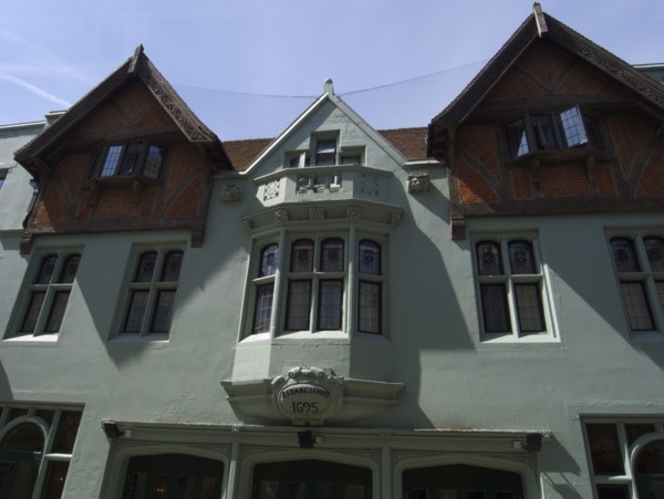 ENGLAND, East Sussex, Brighton, Exterior of the Hotel du Vin in Ship Street.