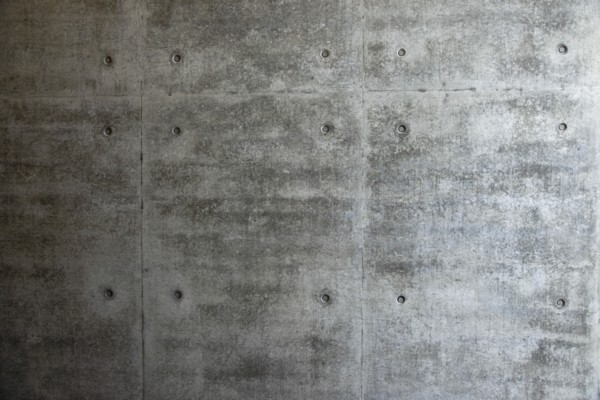 ARCHITECTURE, Detail, Walls, Section of concrete wall.