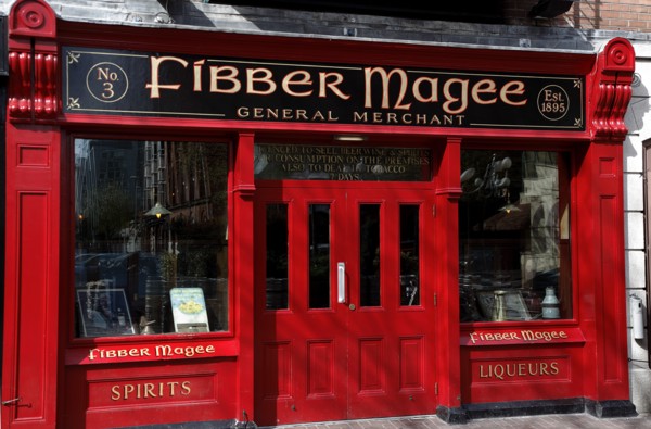 IRELAND, North, Belfast, "Keylands Place, Exterior of Fibber MaGee's Bar pub at the back of