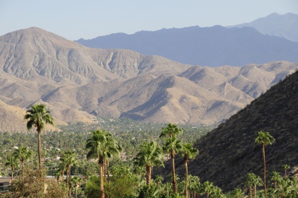 USA, California, Palm Springs, "Valley views, Palm Springs"