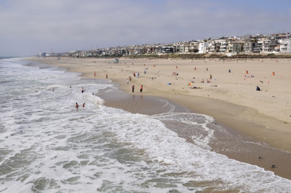 USA, California, Los Angeles, "Beach views, Manhattan Beach"