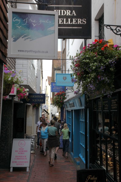 ENGLAND, East Sussex, Brighton, "The Lanes, Meeting House Lane."