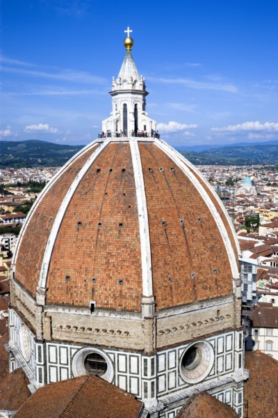 ITALY, Tuscany, Florence, The Dome of the Cathedral of Santa Maria del Fiore the Duomo by
