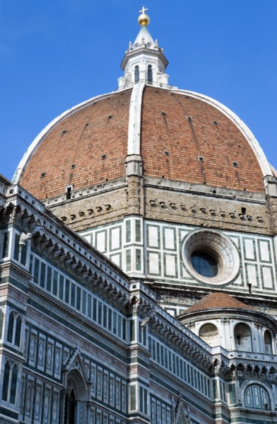 ITALY, Tuscany, Florence, The Dome of the Cathedral of Santa Maria del Fiore the Duomo by