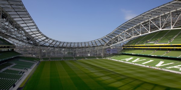 Ireland, County Dublin, Dublin City, Ballsbridge, Lansdowne Road, Aviva 50000 capacity all seater