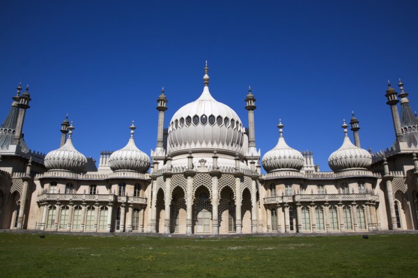 England, East Sussex, Brighton, The Royal Pavilion, 19th century retreat for the then Prince