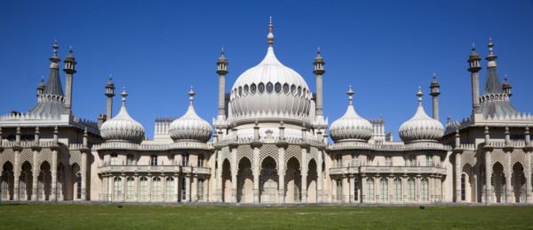 England, East Sussex, Brighton, The Royal Pavilion, 19th century retreat for the then Prince