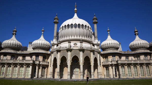 England, East Sussex, Brighton, The Royal Pavilion, 19th century retreat for the then Prince