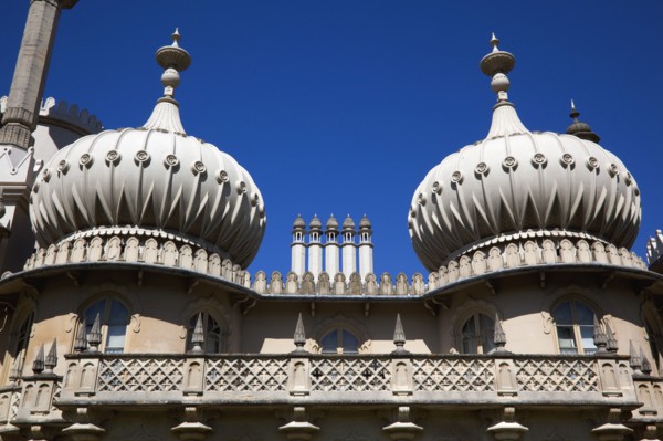 England, East Sussex, Brighton, The Royal Pavilion, 19th century retreat for the then Prince