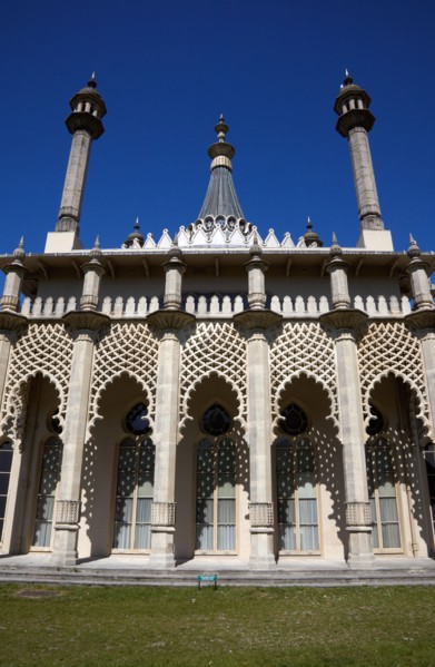 England, East Sussex, Brighton, The Royal Pavilion, 19th century retreat for the then Prince