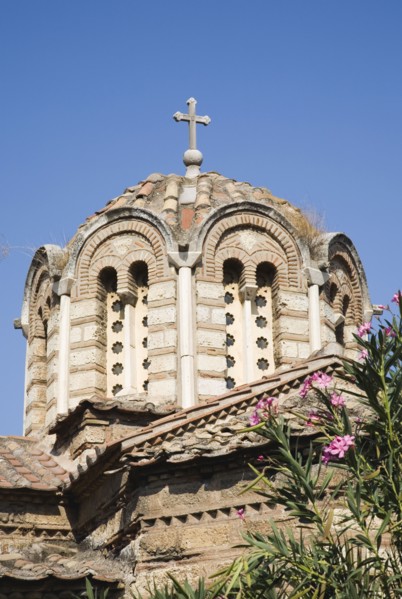Athens, Attica, Greece. The Church of the Holy Apostles also known as Holy Apostles of Solaki