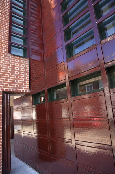Chichester, West Sussex, England. Pallant House Art Gallery exterior of the modern wing. England