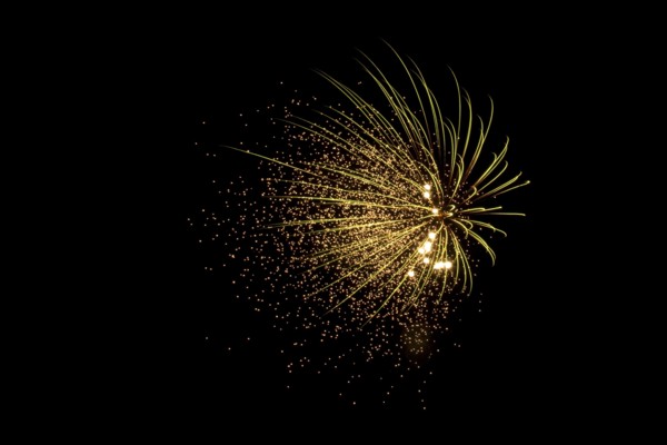 Colourful display of Pyrotechnics. England English UK United Kingdom GB Great Britain British