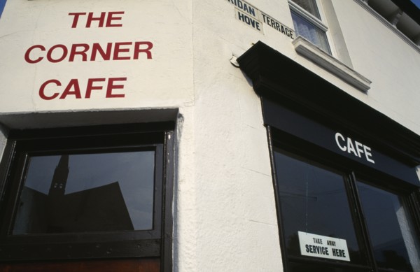 The Corner Cafe in Hove East Sussex England Bar Bistro European Great Britain Northern Europe