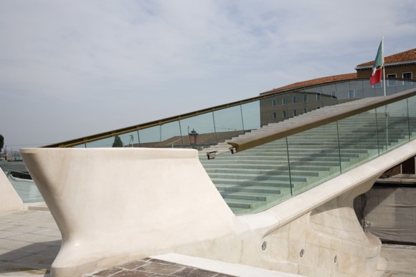 Venice, Veneto, Italy. Ponte di Calatrava Bridge Fourth bridge across the Grand Canal opened in