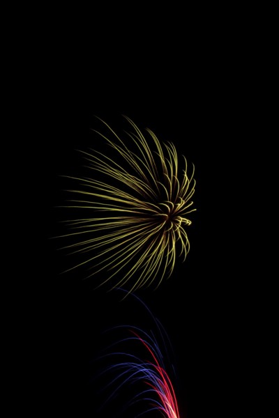 Colourful display of Pyrotechnics. England English UK United Kingdom GB Great Britain British