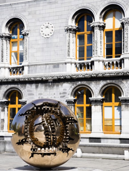 Ireland, County Dublin, Dublin City, Trinity College university Venetian Byzantine inspired Museum