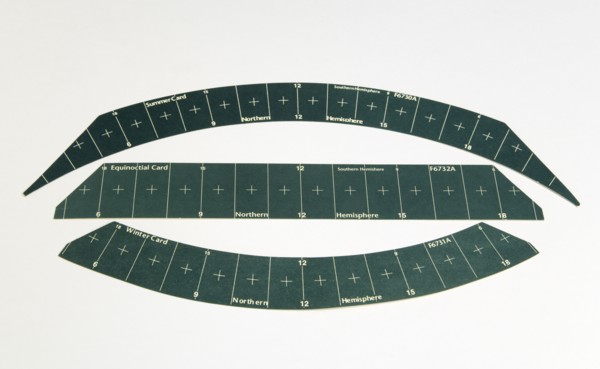 Climate, Weather, Measurements, Cards for a CampbellStokes sunshine recorder or Stokes sphere used