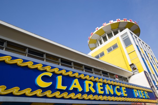 Clarence Pier amusement arcade on the seafront in Southsea. Photo: Paul Seheult