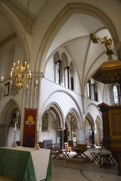 The Anglican Cathedral Church of St Thomas of Canterbury started in the 12th Century consecrated in