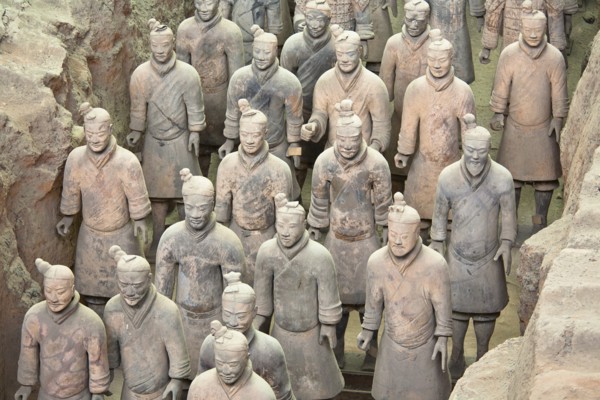 Terracotta army. Photo : Mel Longhurst
