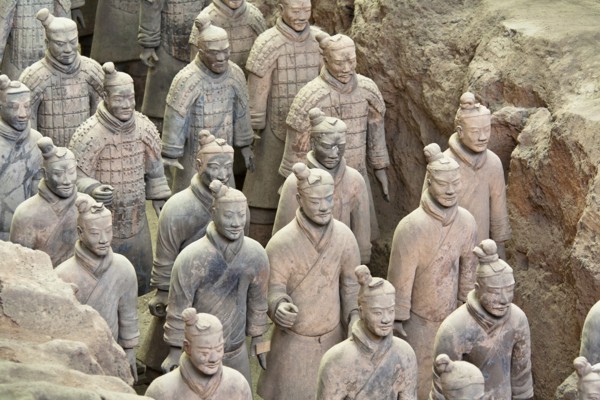 Terracotta army. Photo : Mel Longhurst