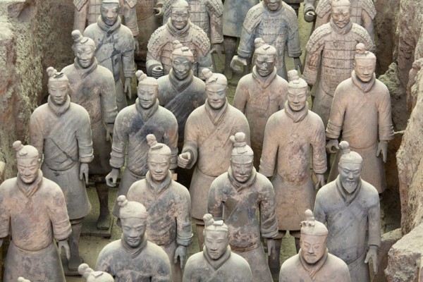 Terracotta army. Photo : Mel Longhurst