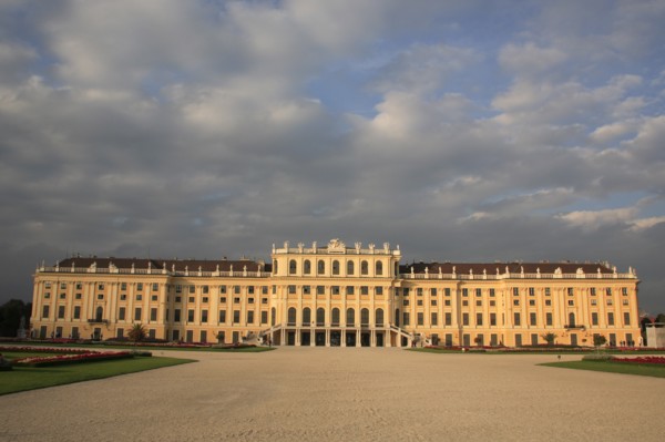 Schonnbrunn Palace exterior facade. Photo: Bennett Dean