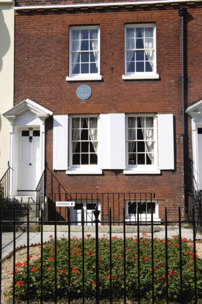 The Charles Dickens Birthplace Museum in Old Commercial Road. He was born here in 1812 and lived