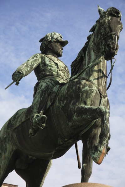 Equestrian statue of Archduke Albert Duke of Teschen. Photo: Bennett Dean