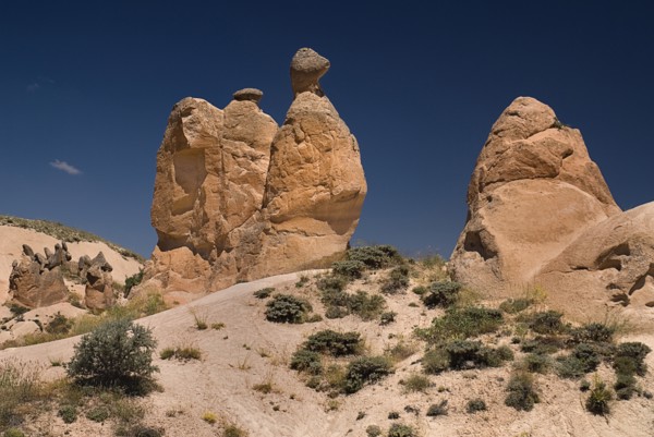 The Camel rock formation in Devrent Valley also known as Imaginery Valley or Pink Valley. Photo :
